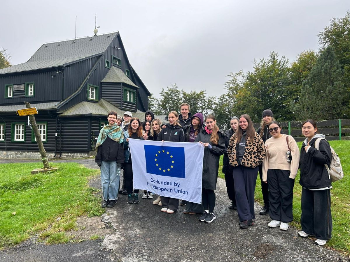 Uczestnicy IEST podczas warsztatów w Czechach